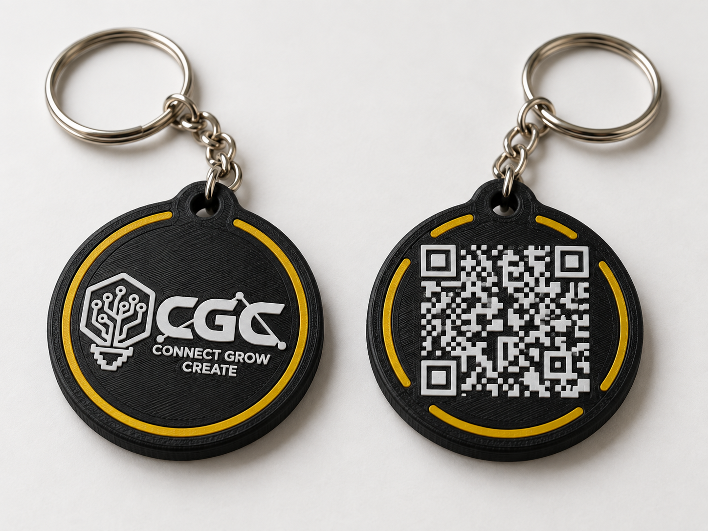 Company QR Keychain Generator